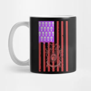 Skulls and Stripes Mug